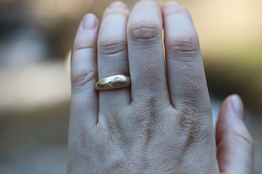 Earthen 14kt Recycled Gold Ring